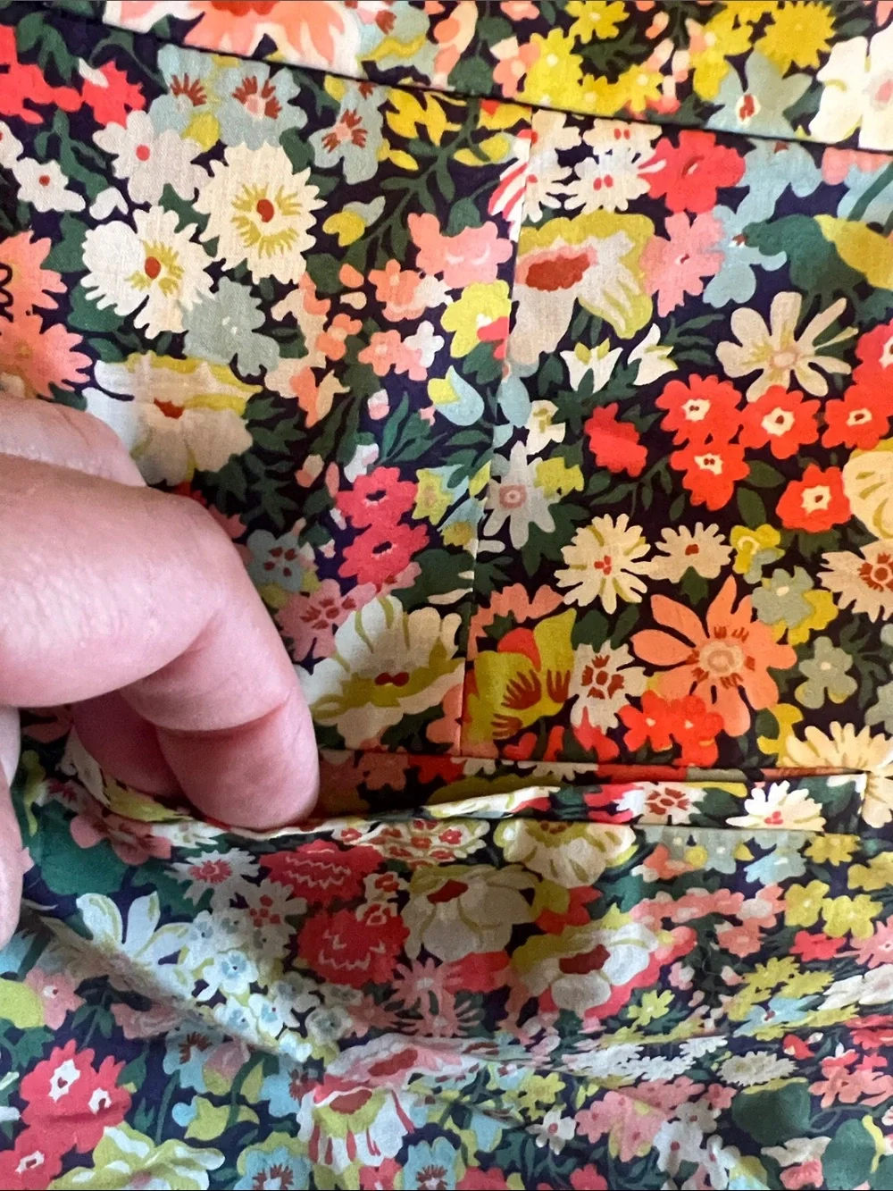 J.Crew x Liberty Fabrics Floral Shorts Attached Tie Waist 10 Cottagecore Preppy